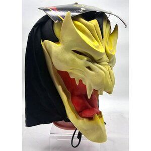 Vintage 1995 Paper Magic Group Nu-Skin Hooded Mask Net Eyes PMG Halloween 90s